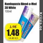 Магазин:Grossi,Скидка:Зубная паста Blend-A-Med 3D White 100мл