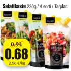 Allahindlus - Salatikaste 230 g / 4 sorti / Tarplan