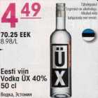 Allahindlus - Eesti viin Vodka ÜX