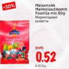 Maiasmokk Marmelaadikomm Puuvilja mix 8Og