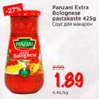 Panzani Extra Bolognese pastakaste 425g