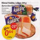 Allahindlus - Rõstsai Kuldne, Leibur, 500g *klassikaline *täistera 