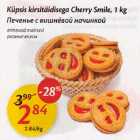 Küpsis kirsitäidisega Cherry Smile, 1 kg erinevad maitsed 