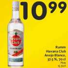 Rumm
Havana Club
Anejo Blanco,
37.5 %, 70 cl