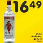 Allahindlus - Džinn
Beefeater,
40 %, 1 l