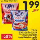 Fitella
täisterahelbed, 225 g
• šokolaadi ja maasikatega
• jogurti ja kirssidega