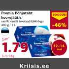Premia Põhjatäht
koorejäätis