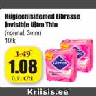 Allahindlus - Hügieenisidemed Libresse Invisible Ultra Thin