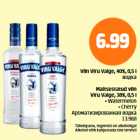 Viin Viru Valge  40%, 0,5 l; Maitsestatud viin Viru Valge, 38%, 0,5 l .Watermelon .Cherry