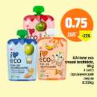 ICA i love eco smuuti beebidele, 90 g, 4 sorti