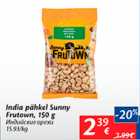 India pähkli Sunny Frutown, 150 g