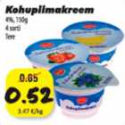 Allahindlus - Kohupiimakreem 4%, 150 g