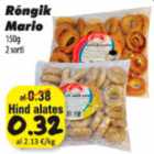 Allahindlus - Rõngik Mario 150 g 2 sorti