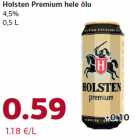 Holsten Premium hele õlu