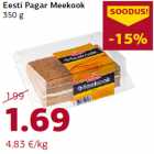 Магазин:Comarket,Скидка:Торт Eesti Pagar
350 г