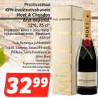 Allahindlus - Prantsusmaa KPN kvaliteetvahuvein Moet & Chandon Brut Imperial, 12%, 75 cl*