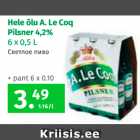 Hele õlu A.Le Coq Pilsner