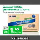 Vuokkoset 100% Bio
pesukaitsmed