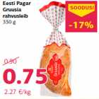 Eesti Pagar
Gruusia
rahvusleib
330 g