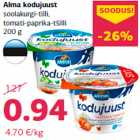 Allahindlus - Alma kodujuust