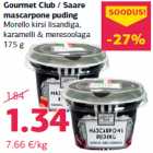 Gourmet Club / Saare
mascarpone puding