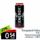 Allahindlus - Energiajook Selita
0,5L
