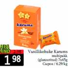 Allahindlus - Vanillikohuke Karums
multipakk
