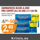 Allahindlus - HAMBAPASTA BLEND-A-MED
PRO-EXPERT ALL-IN-ONE 2 X 100 ML