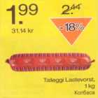 Allahindlus - Talleggi Lastevorst