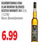 Suurbritannia viski Clan Murray Blended Scotch Whiskey
