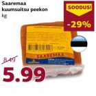 Saaremaa
kuumsuitsu peekon
kg