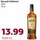 Allahindlus - Bacardi Oakheart
35%
70 cl