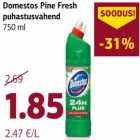 Domestos Pine Fresh
puhastusvahend
750 ml