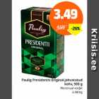 Paulig Presidentti Original jahvatatud kohv, 500 g