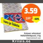 Estover viilutatud Hollandileibjuust, 1 kg