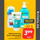 Valik Garnier Pure
Active sarja tooteid*