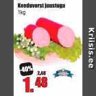 Keeduvorst juustuga 1 kg