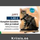 Komplekt kassidele: rihm ja traksid