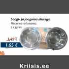 Söögi- ja jooginõu alusega