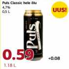Puls Classic hele õlu 4,7% 0,5 L