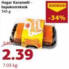 Allahindlus - Hagar Karamelli - hapukoorekook 340 g