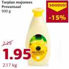 Tarplan majonees
Provansaal
900 g