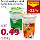 Йогуртовый напиток Lassi  Saare