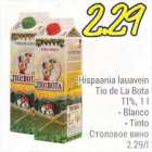 Hispaania lauavein Tio de La Bota