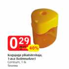 Allahindlus - Kogujaga pliiatsiteritaja,
1-ava (kolmnurkne)