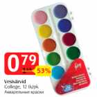 Vesivärvid