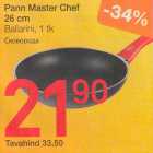 Allahindlus - Pann Master Chef 26 cm