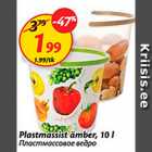 Plastmassist ämber, 10 l