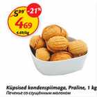 Allahindlus - Küpsised kondenspiimaga, Praline, 1 kg