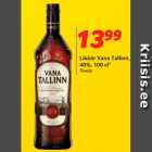 Alkohol - Liköör Vana Tallinn,
40%, 100 cl*
